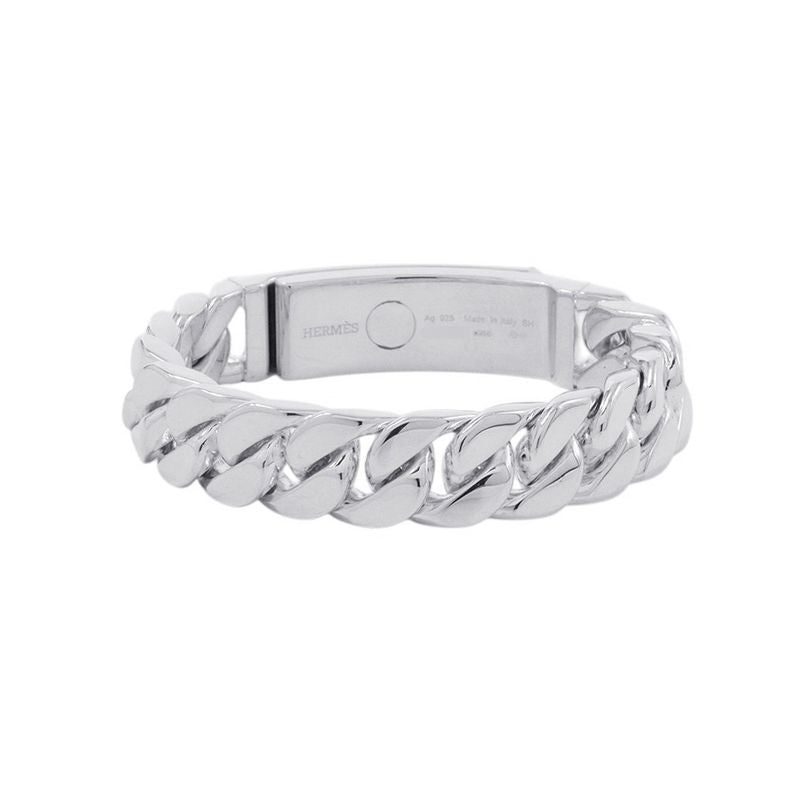 Hermes Bracelet Kelly Gourmet GM Silver