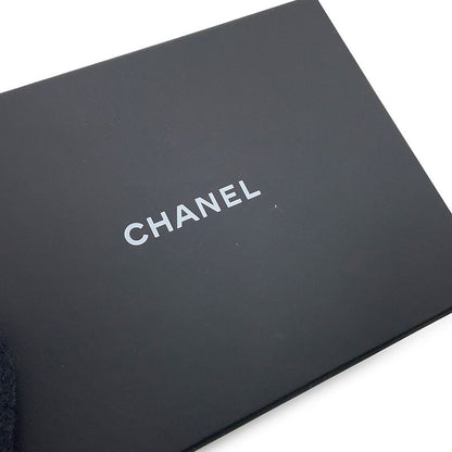 Chanel Coin Case CC Logo Quilted Fragment Caviar Leather Card Black