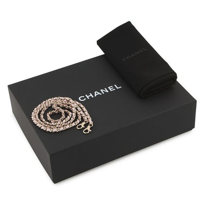 Chanel Chain Shoulder Bag Quilted Vanity CC Logo Caviar Leather 2-Way