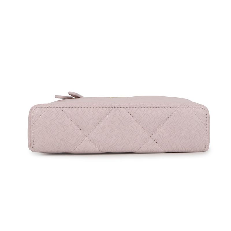 Chanel Chain Shoulder Bag Quilted Vanity CC Logo Caviar Leather 2-Way