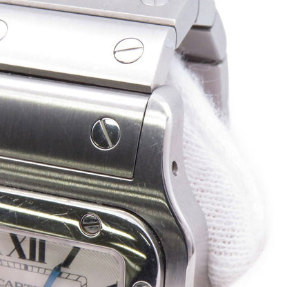 Cartier Santos Galbe LM Watch Silver Dial