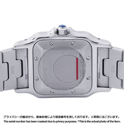Cartier Santos Galbe LM Watch Silver Dial