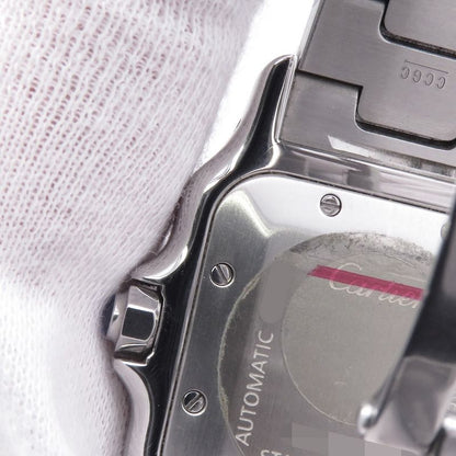Cartier Santos Galbe LM Watch Silver Dial