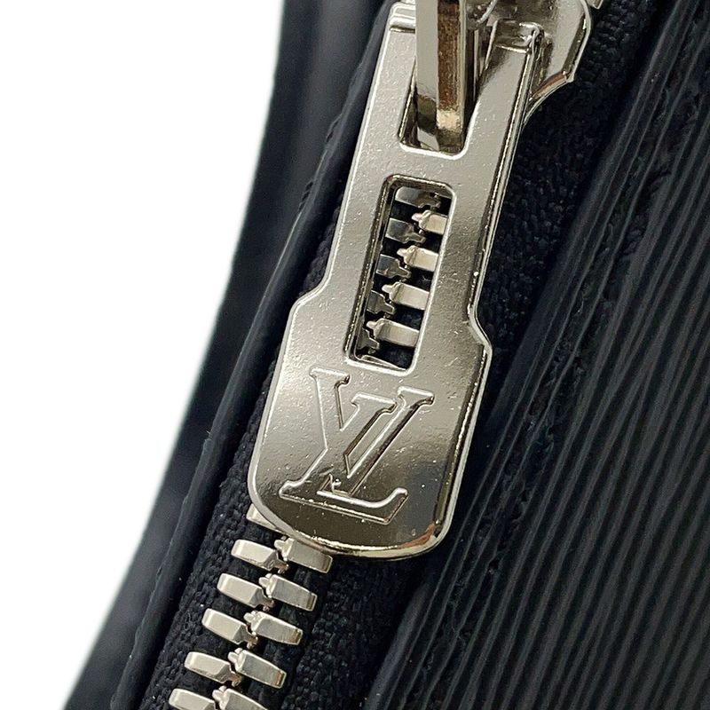 Louis Vuitton Epi Alma BB 2-Way Shoulder Bag Black