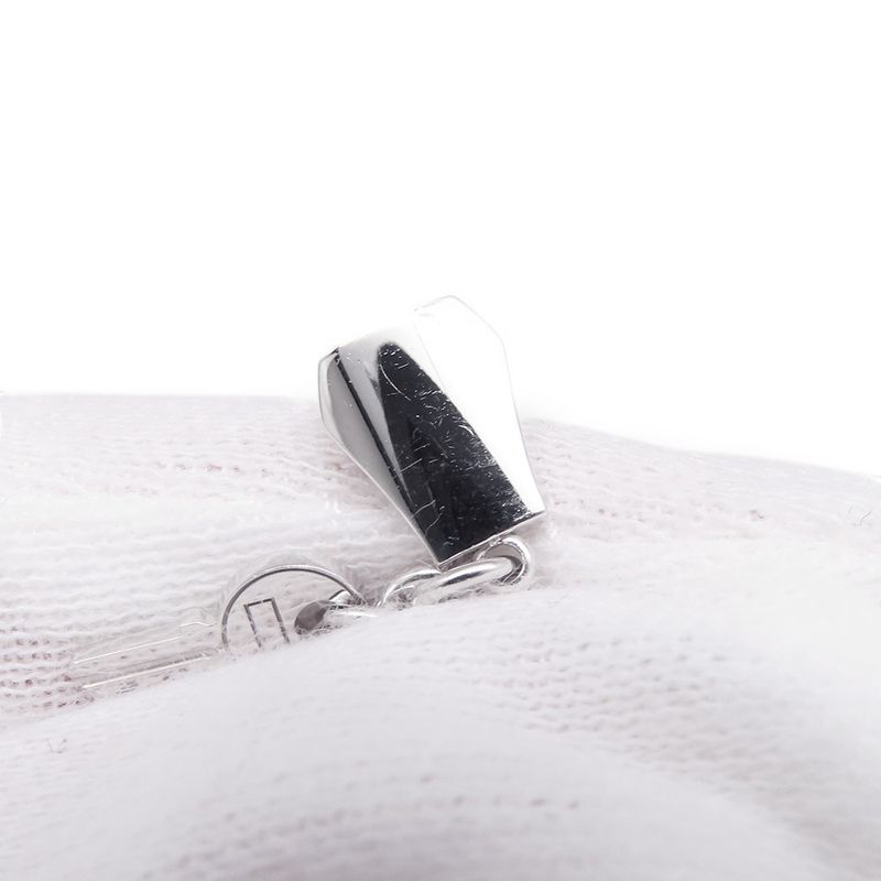 Hermes Ring Kelly Clochette PM Diamond Total 18k White Goldwhite Gold 49