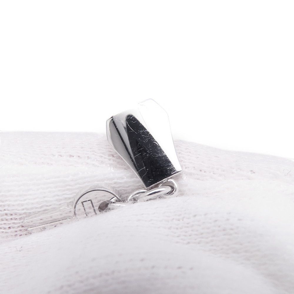 Hermes Ring Kelly Clochette PM Diamond Total 18k White Goldwhite Gold 49