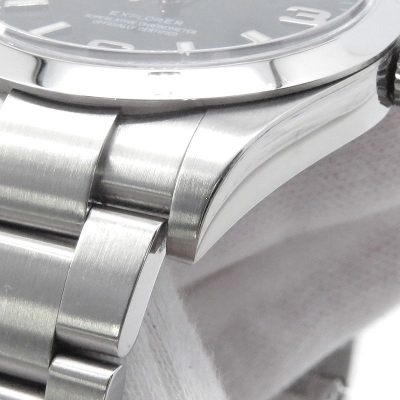 Rolex Number Watch Black Dial