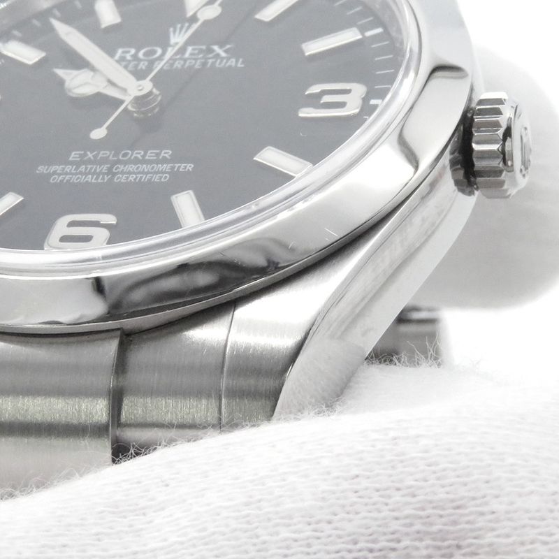 Rolex Number Watch Black Dial
