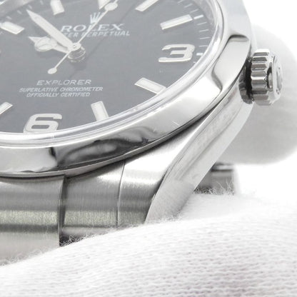 Rolex Number Watch Black Dial