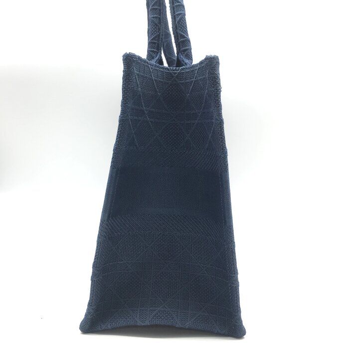 Dior Book Tote Cannage Canvas Blue