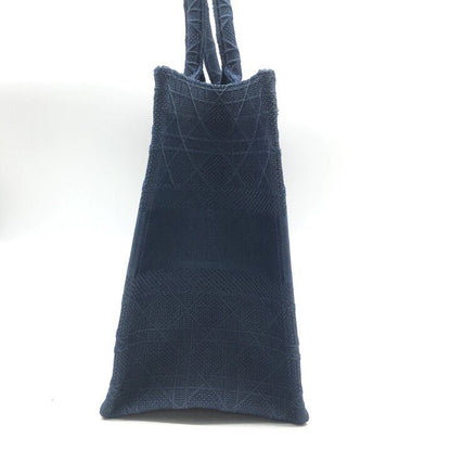 Dior Book Tote Cannage Canvas Blue