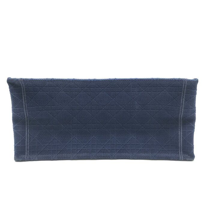 Dior Book Tote Cannage Canvas Blue