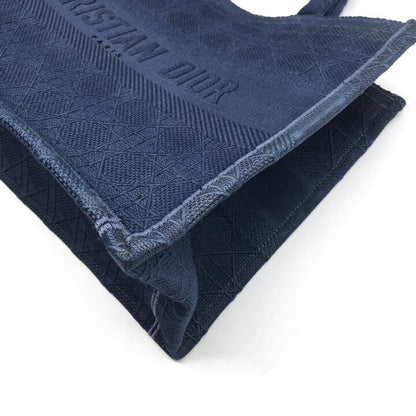 Dior Book Tote Cannage Canvas Blue