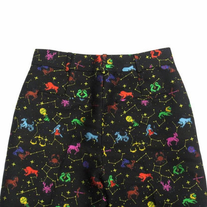 Dior Zodiac Pixel Constellation All Over Pattern Pants Jacquard Black