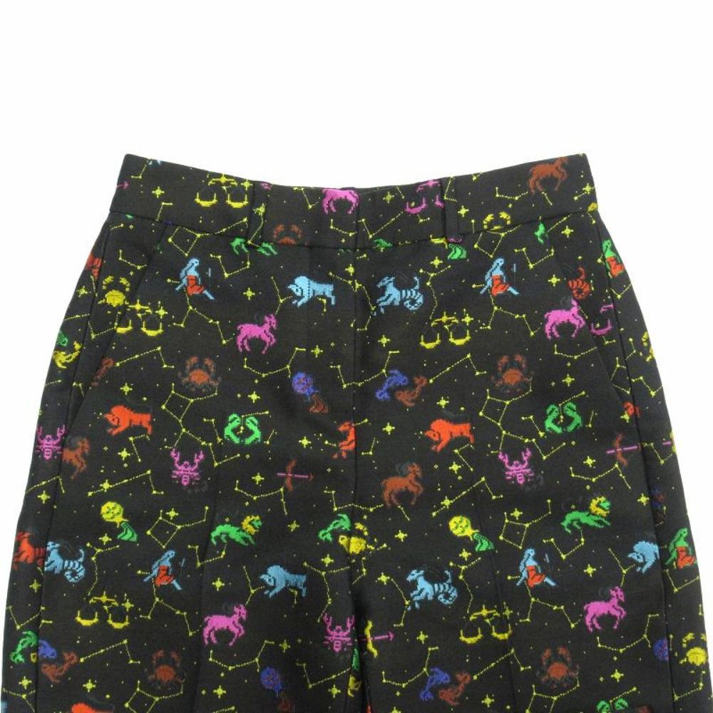 Dior Zodiac Pixel Constellation All Over Pattern Pants Jacquard Black