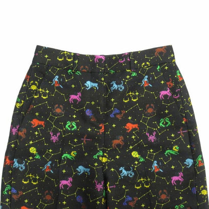 Dior Zodiac Pixel Constellation All Over Pattern Pants Jacquard Black