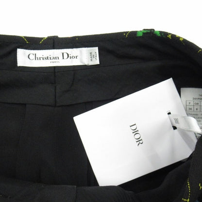 Dior Zodiac Pixel Constellation All Over Pattern Pants Jacquard Black