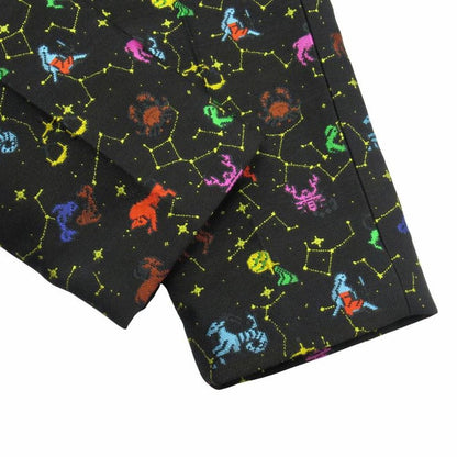 Dior Zodiac Pixel Constellation All Over Pattern Pants Jacquard Black