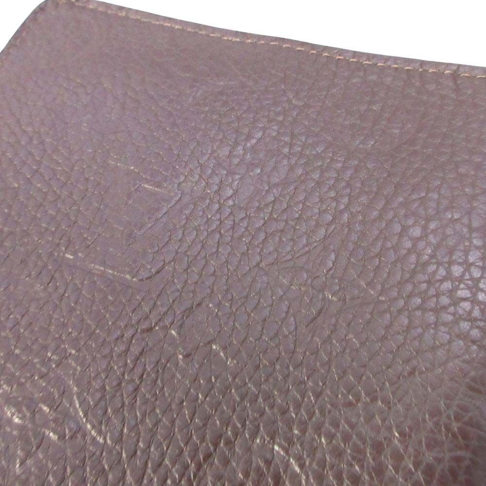 Louis Vuitton Monogram Empreinte Book Cover Clemence Notebook Chocolat