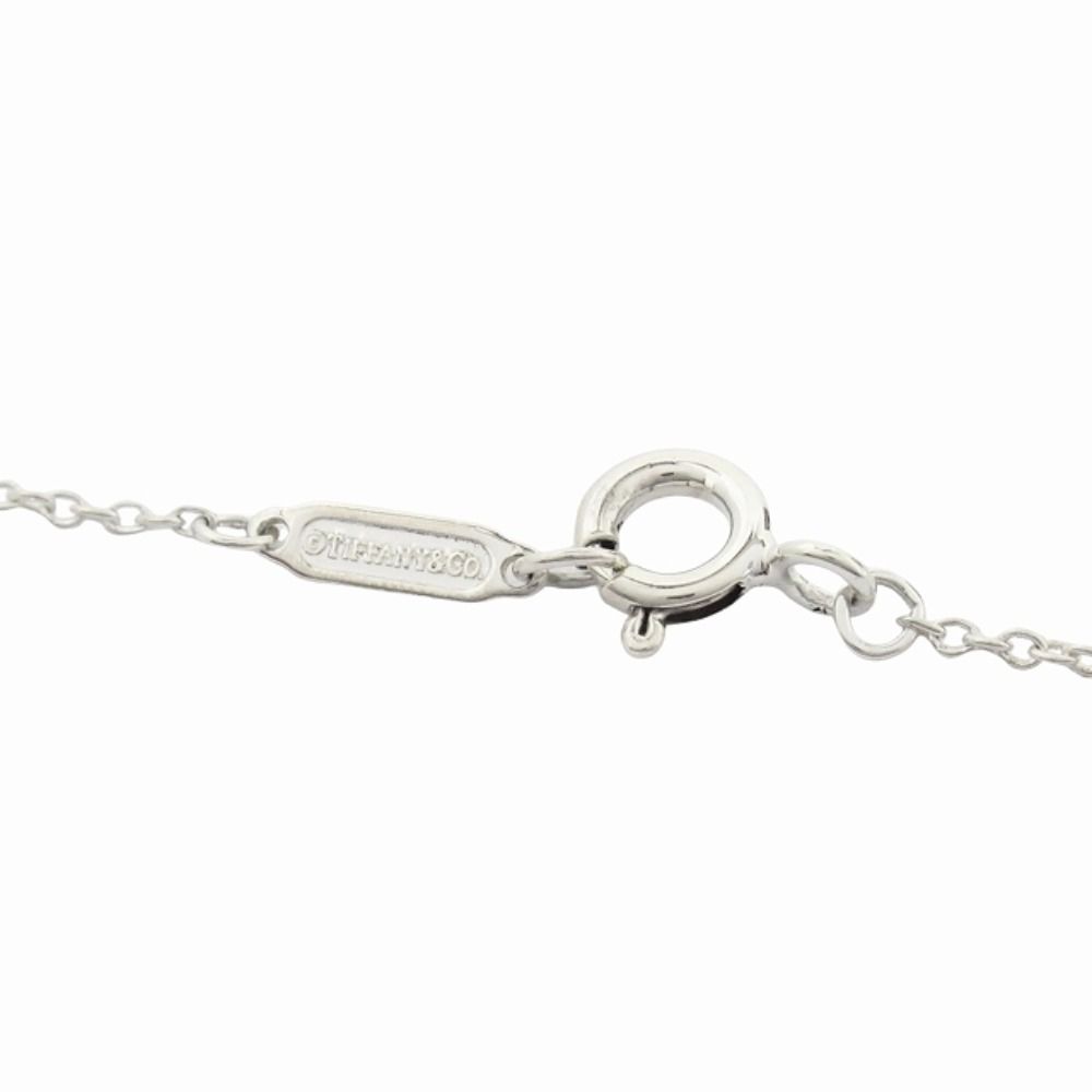 Tiffany & Co Polished Interlocking Circle Pendant Necklace Silver