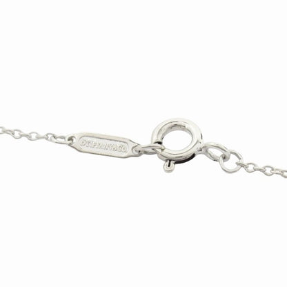 Tiffany & Co Polished Interlocking Circle Pendant Necklace Silver