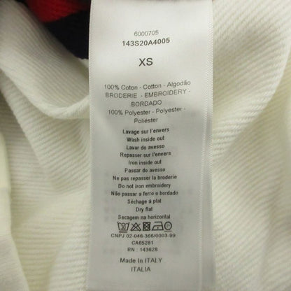 Dior Alps Collection Hoodie Top XS White