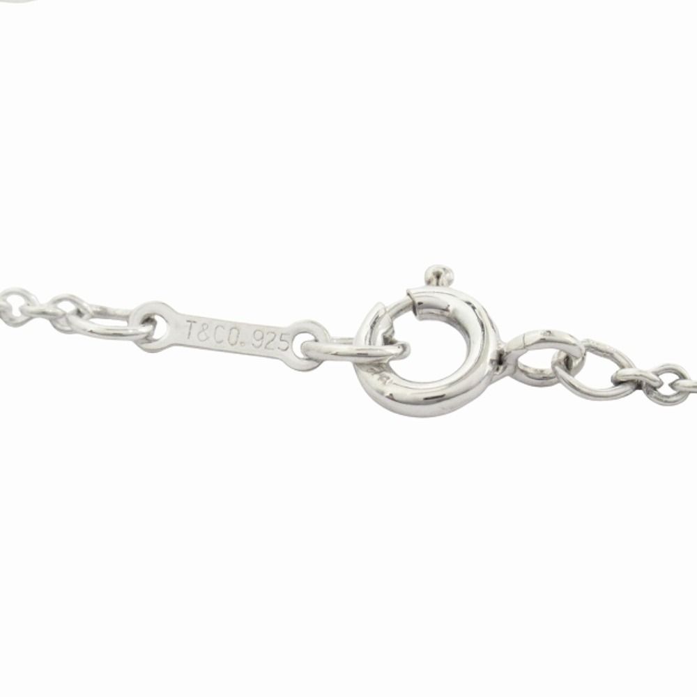 Tiffany & Co Polished Apple Motif Necklace Pendant Silver