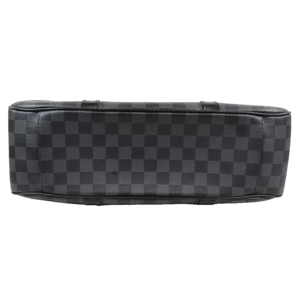 Louis Vuitton 2-Way Tote Handbag Shoulder Damier Graphic Tadao Leather Black
