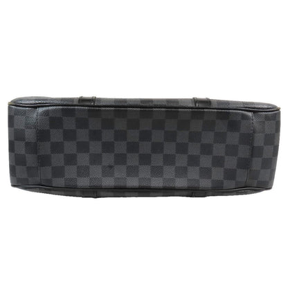 Louis Vuitton 2-Way Tote Handbag Shoulder Damier Graphic Tadao Leather Black