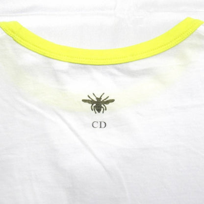 Dior D-jungle Pop Logo Lion T-Shirt Vintage Print XS White