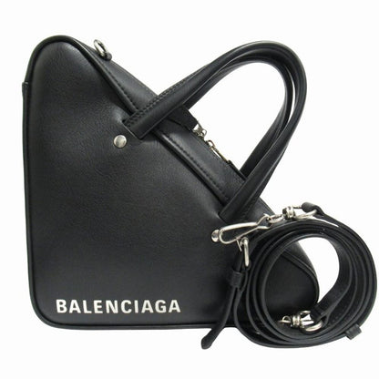 Balenciaga Triangle Duffel XS Shoulder Bag Crossbody Logo Black