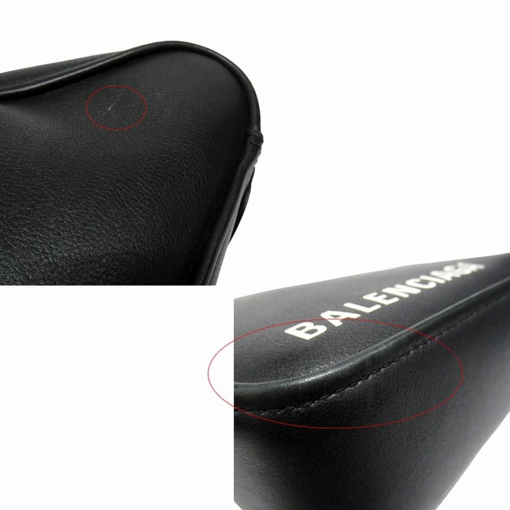 Balenciaga Triangle Duffel XS Shoulder Bag Crossbody Logo Black