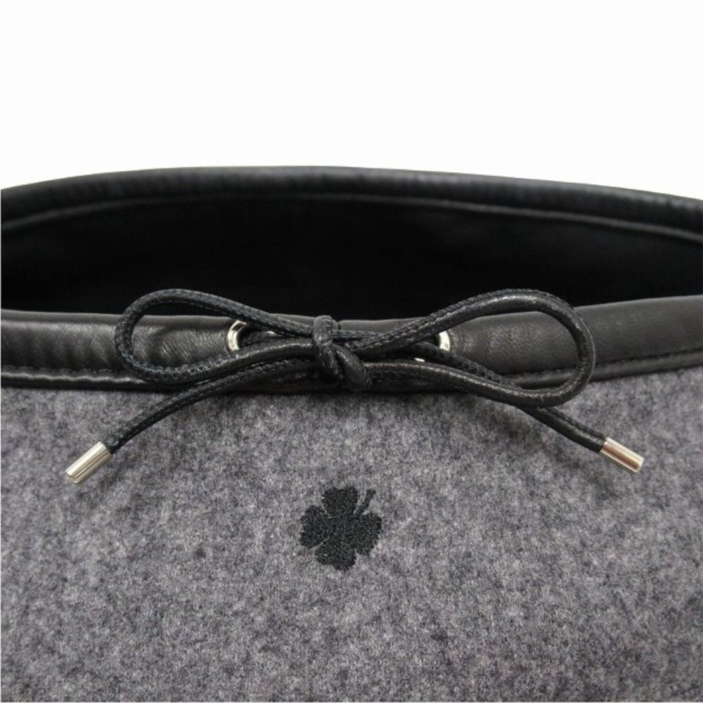 Hermes Saint Honore Cashmere Beret Hat Cap Chaine D'ancre Logo Embroidery 58