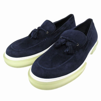 Hermes Ecute Tassel Loafers Slip on Sneakers Shoes Suede Leather