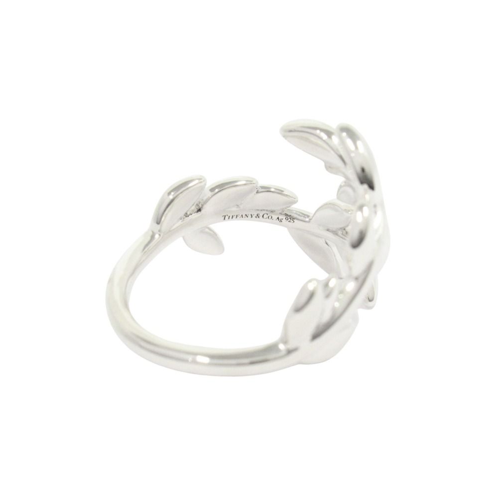 Tiffany & Co Polished Olive Leaf Ring No Silver