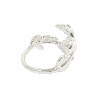 Tiffany & Co Polished Olive Leaf Ring No Silver