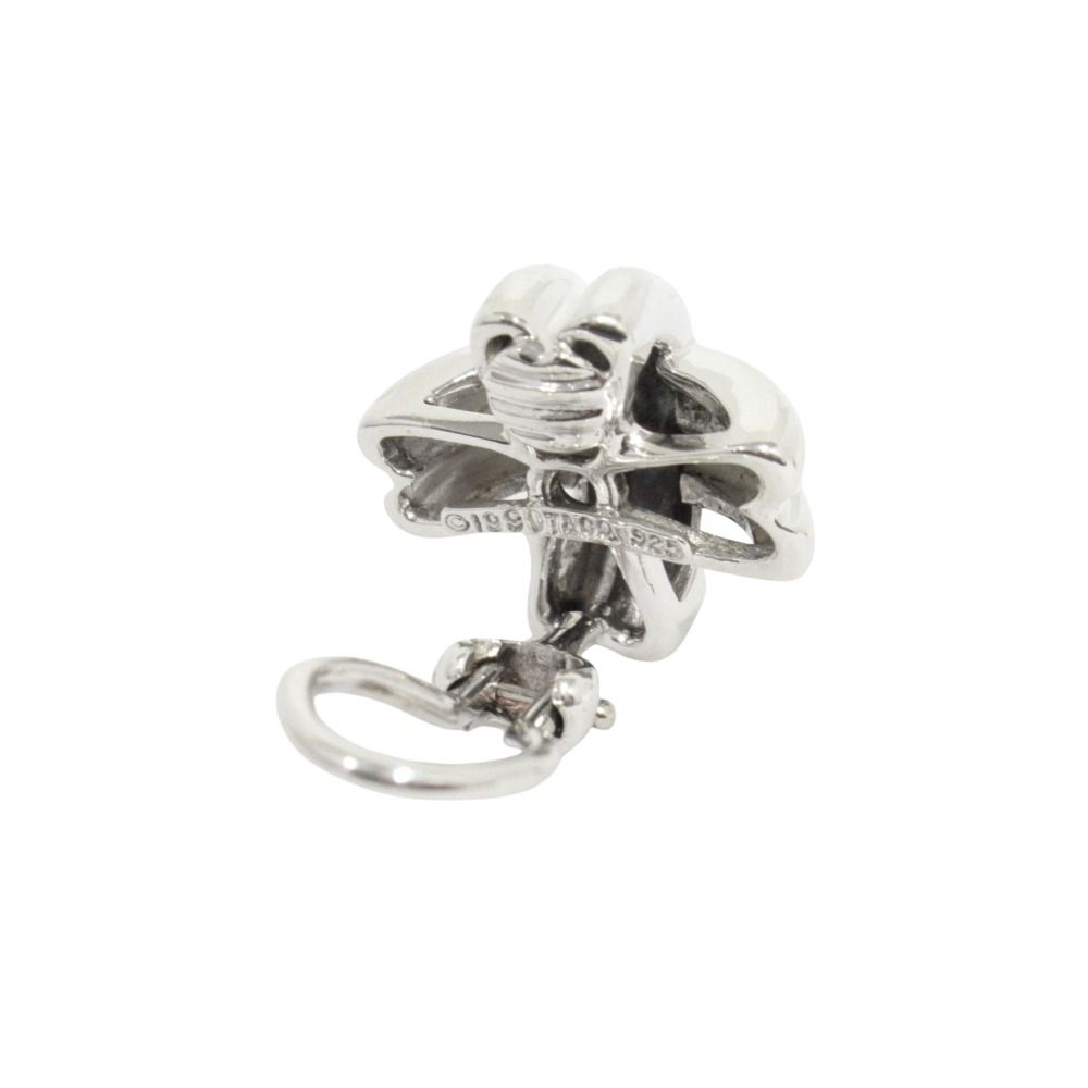 Tiffany & Co Signature Cross Earrings Vintage Silver