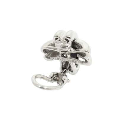 Tiffany & Co Signature Cross Earrings Vintage Silver