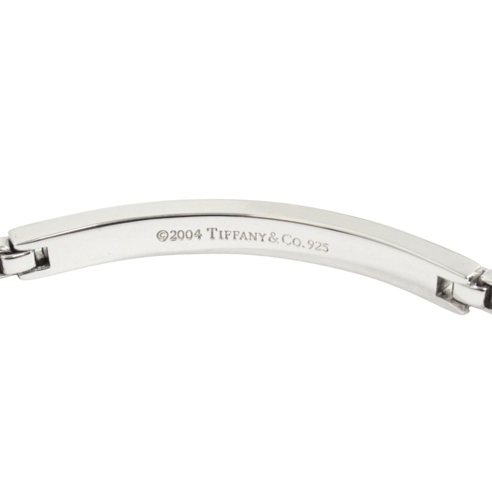 Tiffany & Co Polished Venetian Link ID Bracelet Large Silver