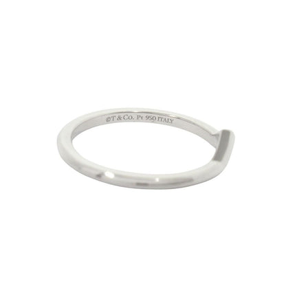 Tiffany & Co Polished Band Ring Platinum
