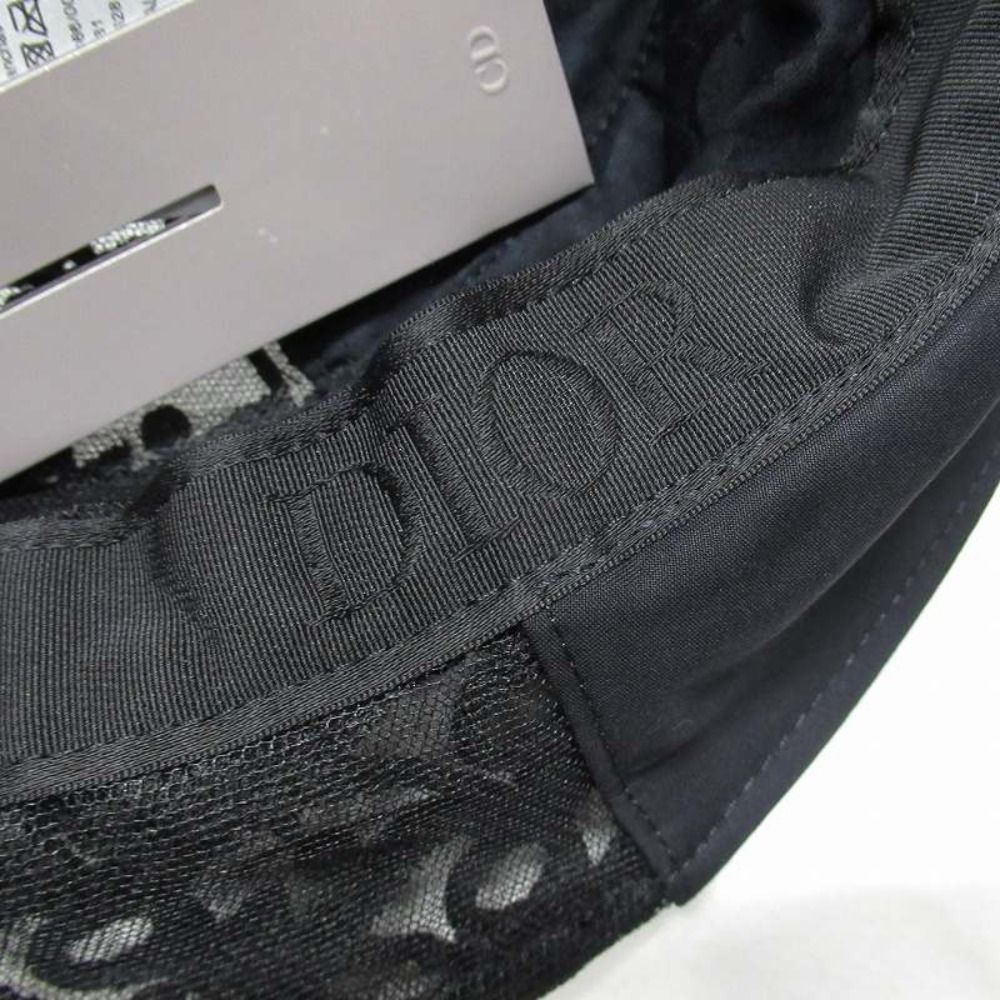 Dior Oblique Split Fisherman Bucket Hat S Black