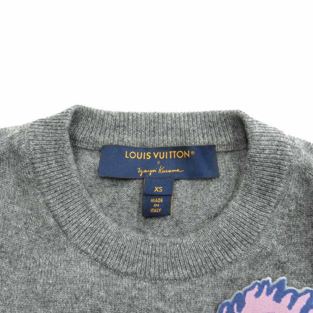 Louis Vuitton Face Patch Cashmere Knit Sweater Collaboration Monogram