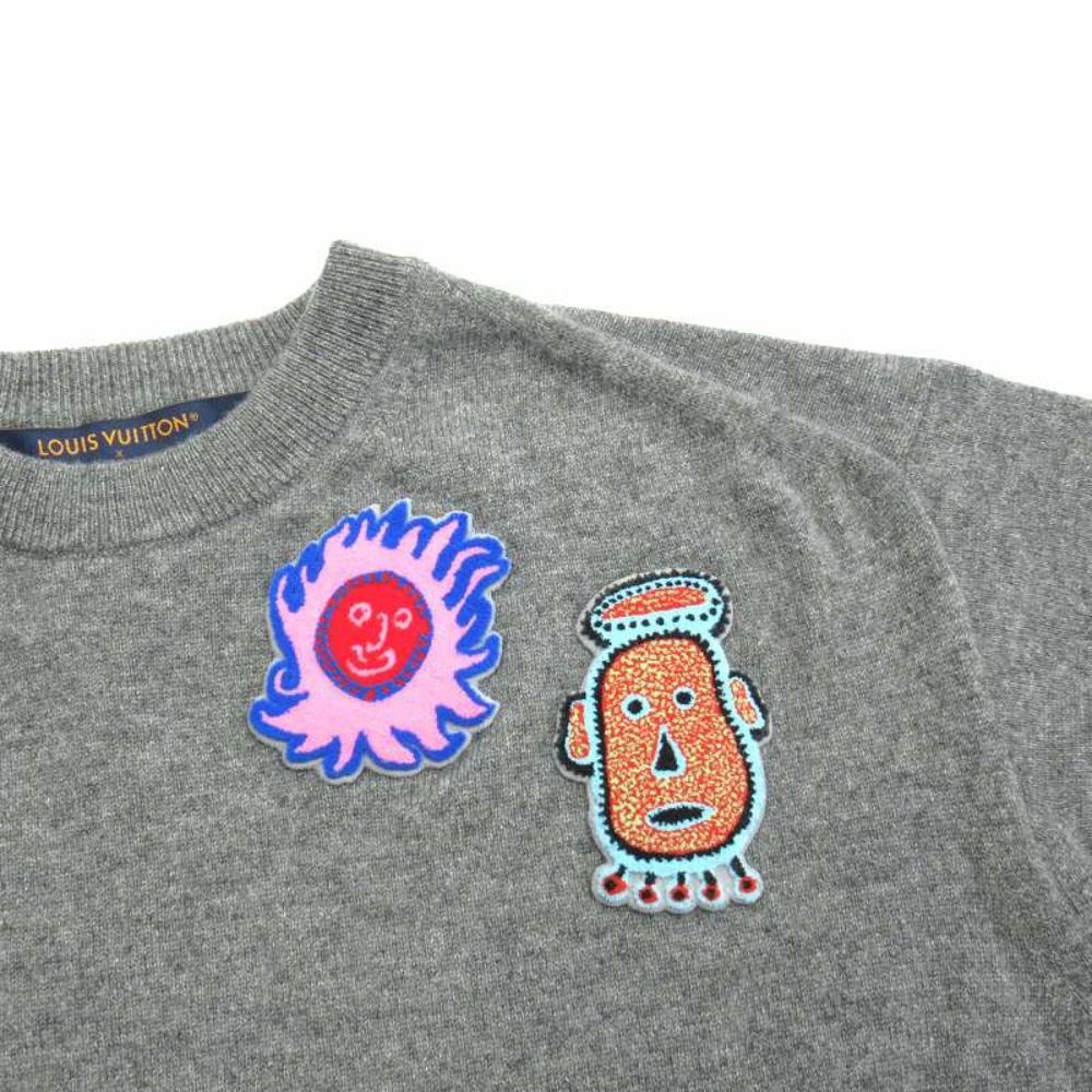 Louis Vuitton Face Patch Cashmere Knit Sweater Collaboration Monogram
