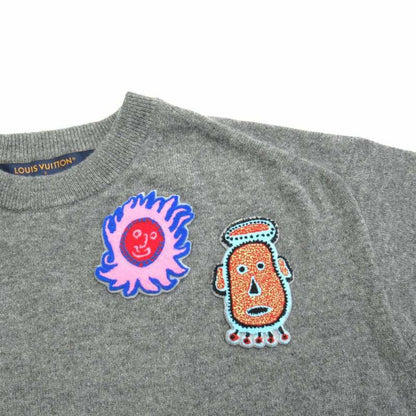Louis Vuitton Face Patch Cashmere Knit Sweater Collaboration Yayoi Kusama — view 3