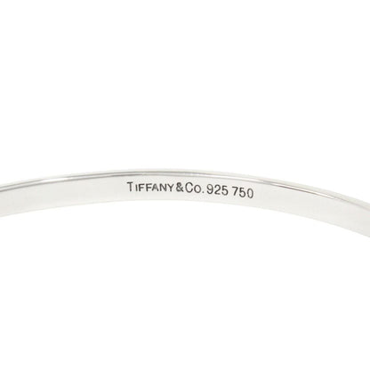 Tiffany & Co Polished 18k Combination Hook Eye Bangle Bracelet