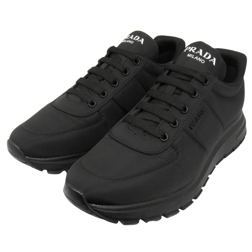 Prada Re-Nylon Sneakers Shoes Low Cut 7 Black