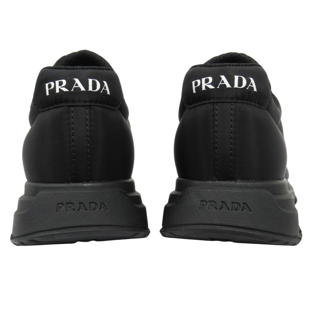 Prada Re-Nylon Sneakers Shoes Low Cut 7 Black