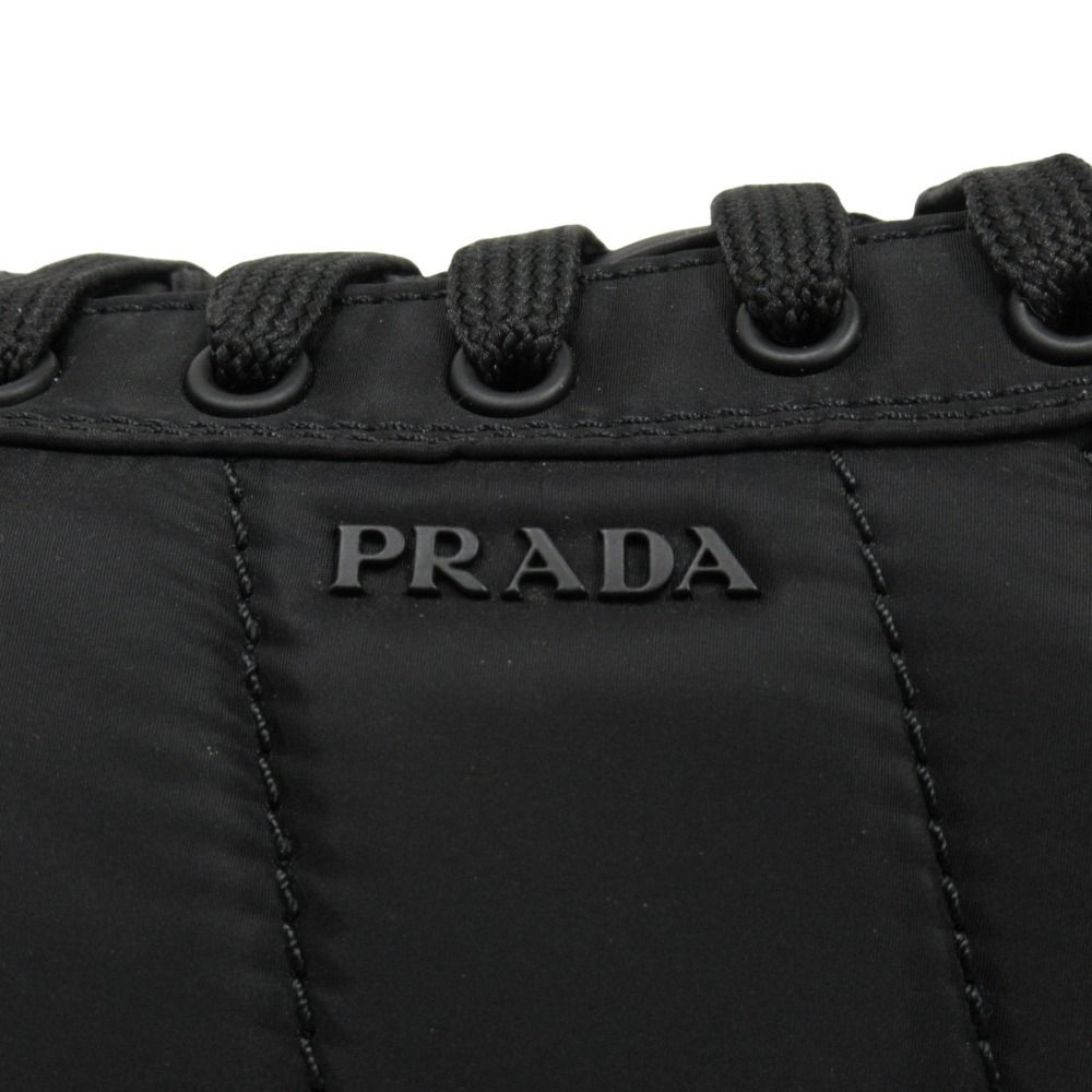 Prada Re-Nylon Sneakers Shoes Low Cut 7 Black