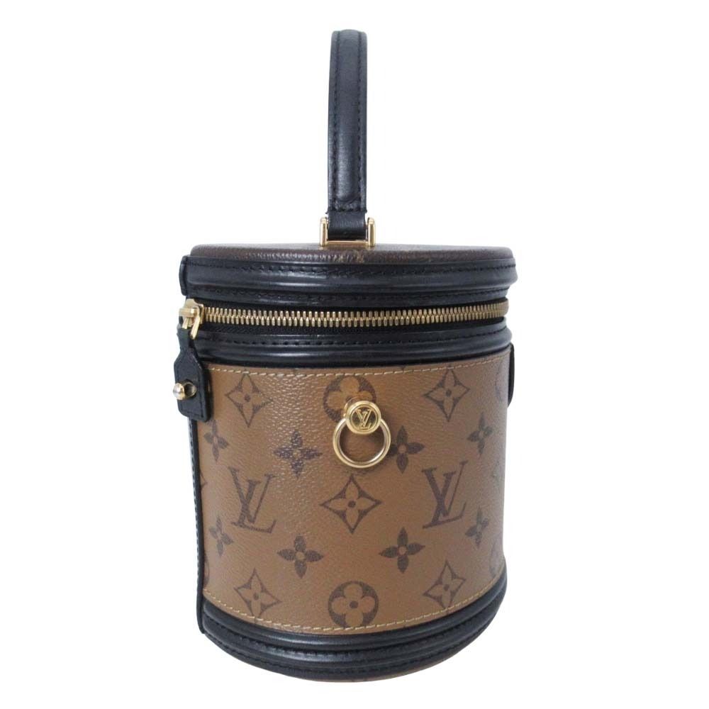 Louis Vuitton Cannes Monogram Reverse Handbag Shoulder 2-Way Tube