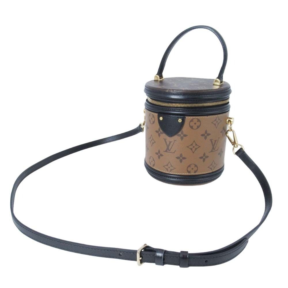 Louis Vuitton Cannes Monogram Reverse Handbag Shoulder 2-Way Tube
